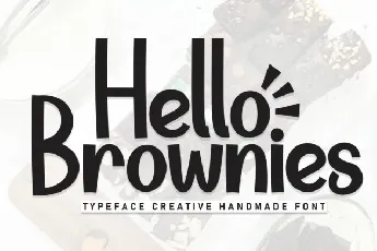 Hello Brownies Display font