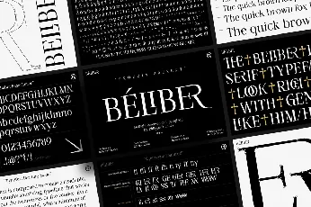 Beliber font