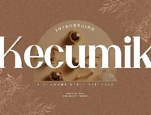 Kecumik font