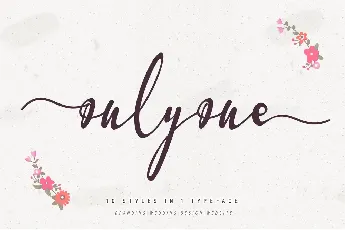 onlyone font