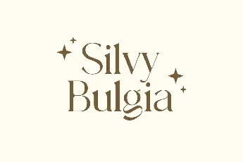 Silvania font