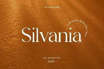 Silvania font