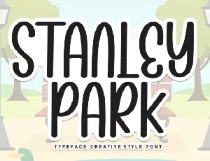 Stanley Park Display font