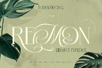 Remon Demon font