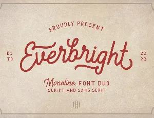 Everbright Duo font