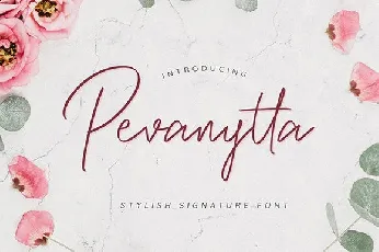 Pevanytta font