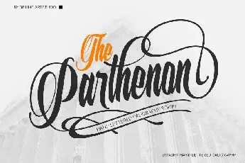 The Parthenon font