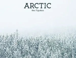 Arctic Free font