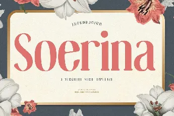 Soerina font