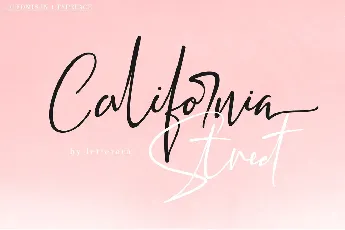 California Street font