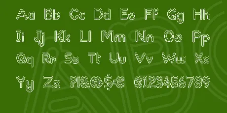 Zapped Sticks font