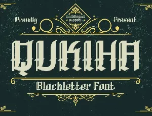 QUKIHA font