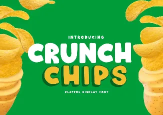 Crunch Chips font