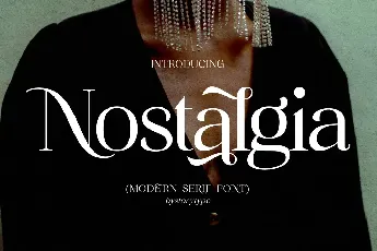 Nostalgia Typeface font