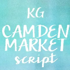 KG Camden Market Script font