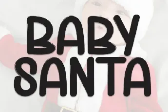 Baby Santa Display font