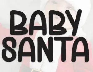 Baby Santa Display font