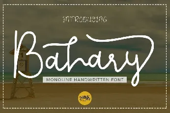 Bahary font