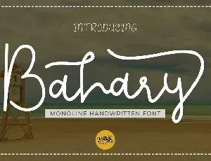 Bahary font