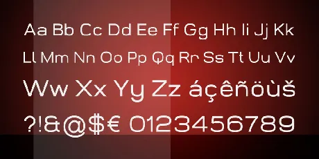 Widolte Demo font