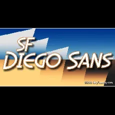 SF Diego Sans font