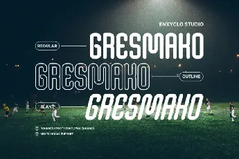 GRESMAKO font