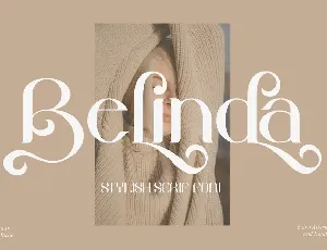 Belinda Serif font