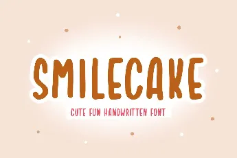 Smilecake font