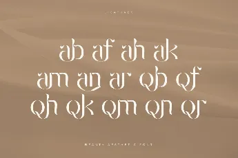 Gianlusy font