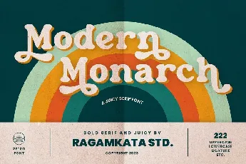 Modern Monarch font