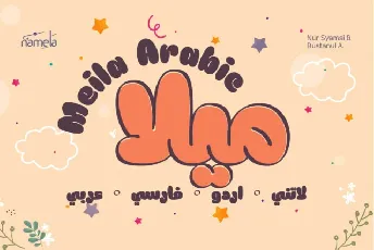 Meila Arabic font