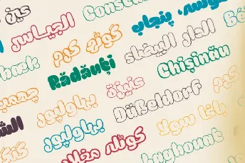 Meila Arabic font