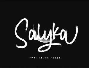 Salyka font