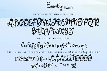 Snowby font