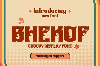 BHEKOF font