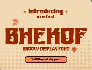 BHEKOF font