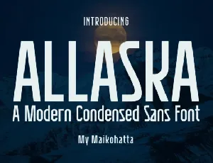 Allaska font