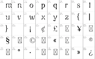 Gymphow font