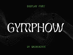 Gymphow font