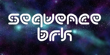 Sequence BRK font