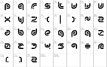 Sequence BRK font