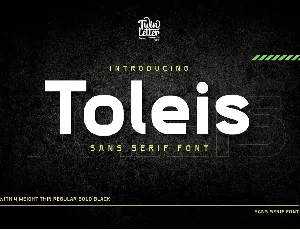 Toleis font