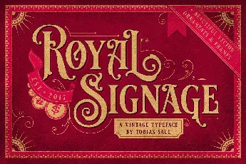 Royal Signage font