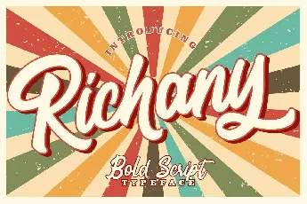 Richany font