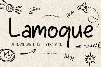 Lamoque Personal Use font