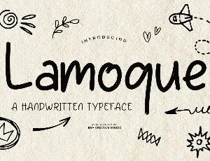 Lamoque Personal Use font