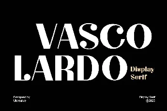 VASCOLARDO font