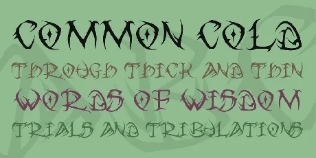 VTC Tribal font