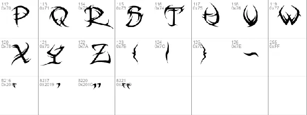 VTC Tribal font