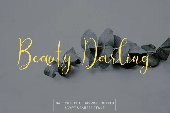 Putih Jasmine Duo font